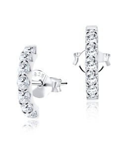 Fashion Ear Stud With CZ STS-3219